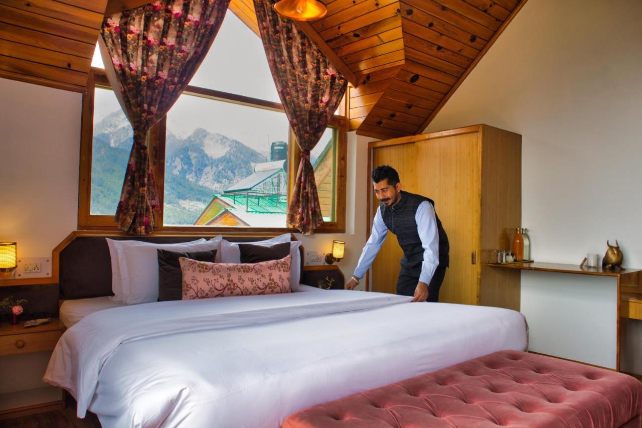 The Wooden Chalet, Manali Eksteriør billede