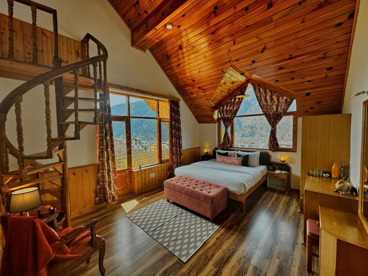 The Wooden Chalet, Manali Eksteriør billede
